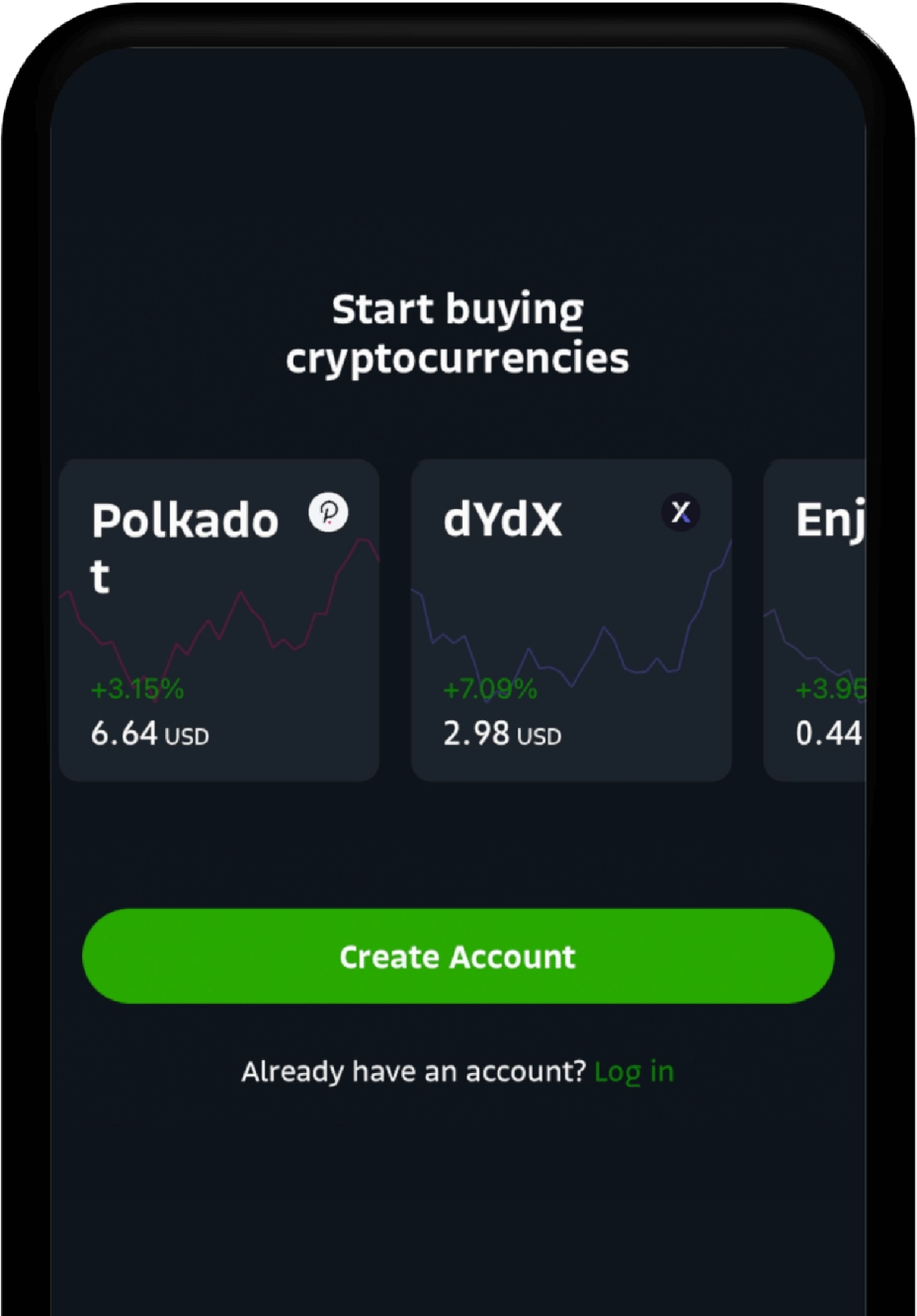 Open your account